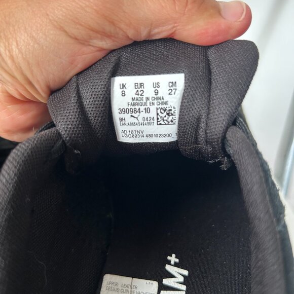 Puma Smash v2 Suede Black Gum Sneakers Men’s Size 9 - Picture 6 of 6